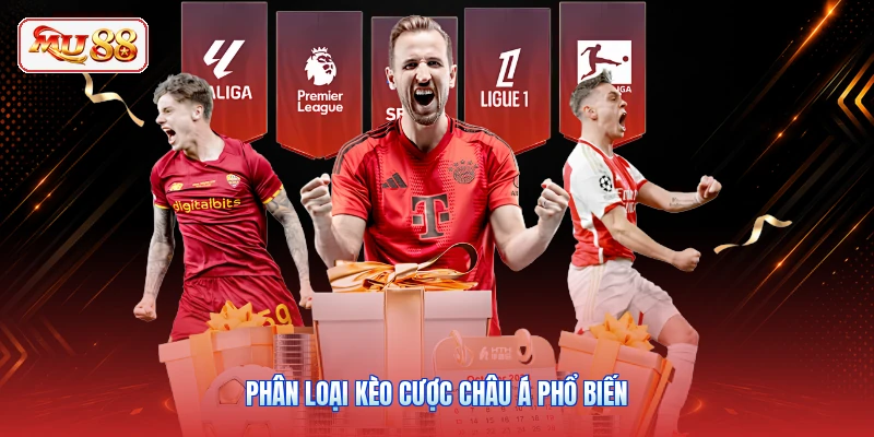 Phân loại kèo cược châu Á phổ biến